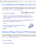 Google Groups discussion with Forum Preview Extension shows Last Post inline